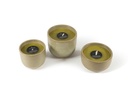 Bowl Glazed Green - Ø 18 x 10 cm - outdoor candle -1 ext. coton wick - p/4