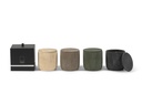 Scented candle candlepot concrete ecru large - Ø14 x 15cm - 3 int.cot.wicks - p 2