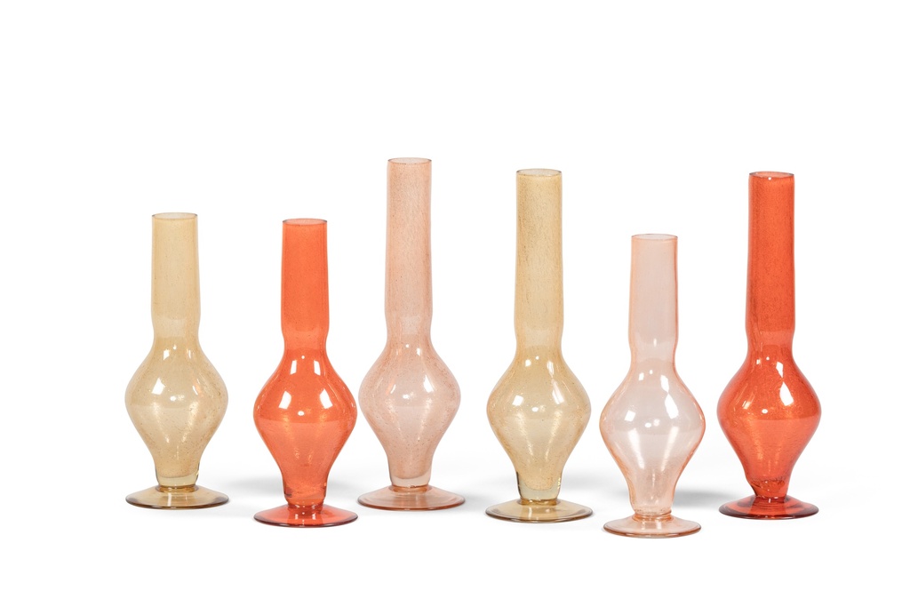 Soliflower foam sprayed orange small - Ø9.5 x 26cm - p 4