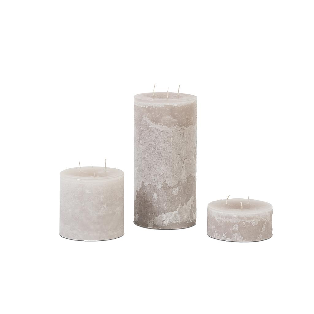 SUPER CANDLE Ø 15 cm - Ø 15 x 7 - 3 - int. cot. - p/12