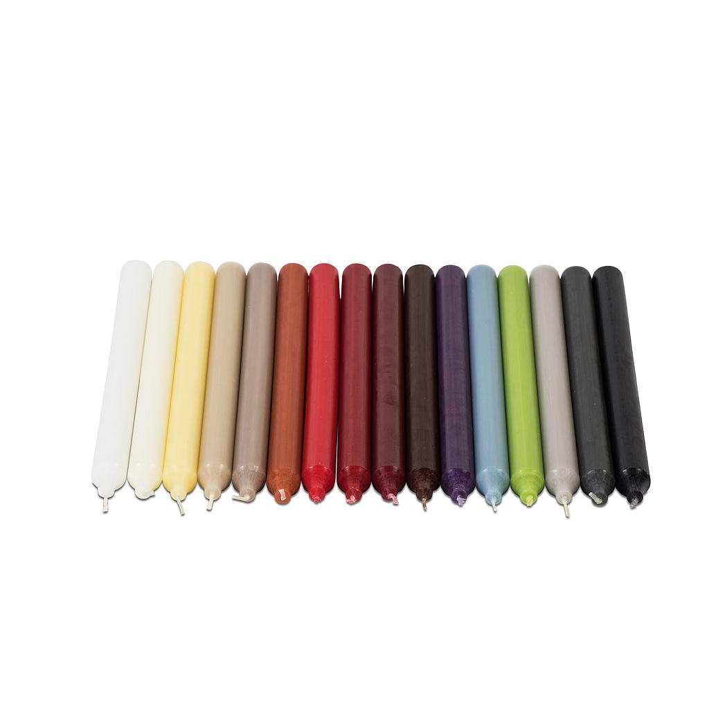 TABLE CANDLES - Ø 2,1 x 30 14 hours - 1 - int. cot. - p/108 