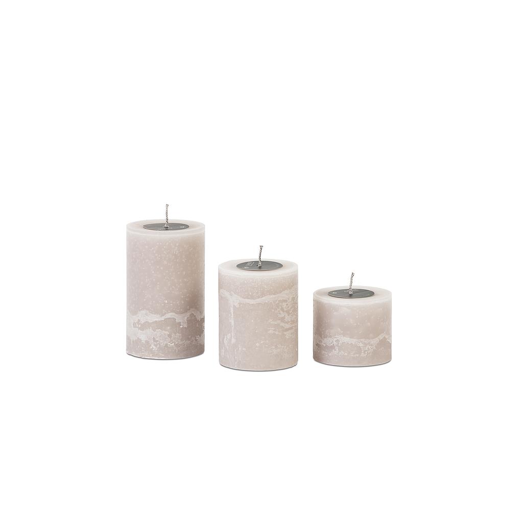 MINI SUPER CANDLE Ø 12 cm - Ø 12 x 10 - 1 - ext. cot. - p/12