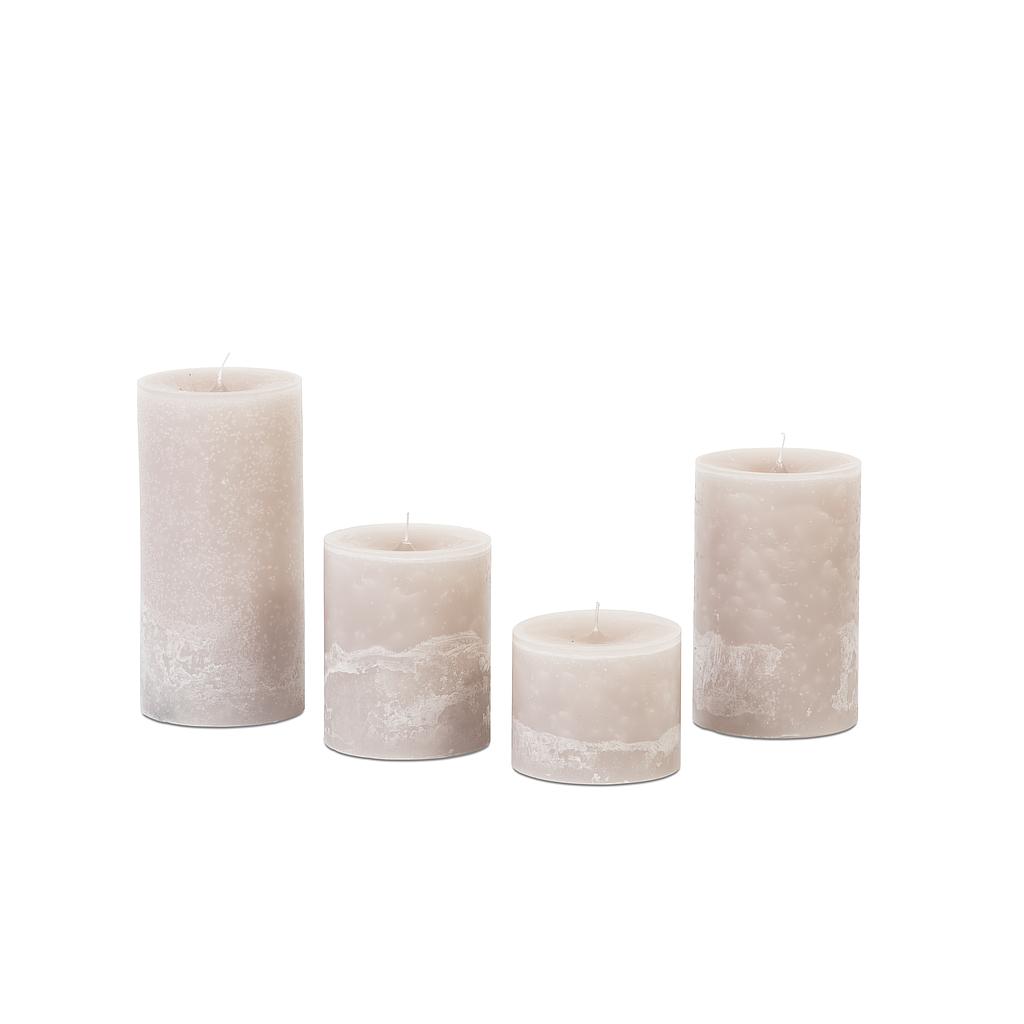 MINI SUPER CANDLE Ø 12cm - Ø 12 x 25 - 1 - int. cot. - p/6