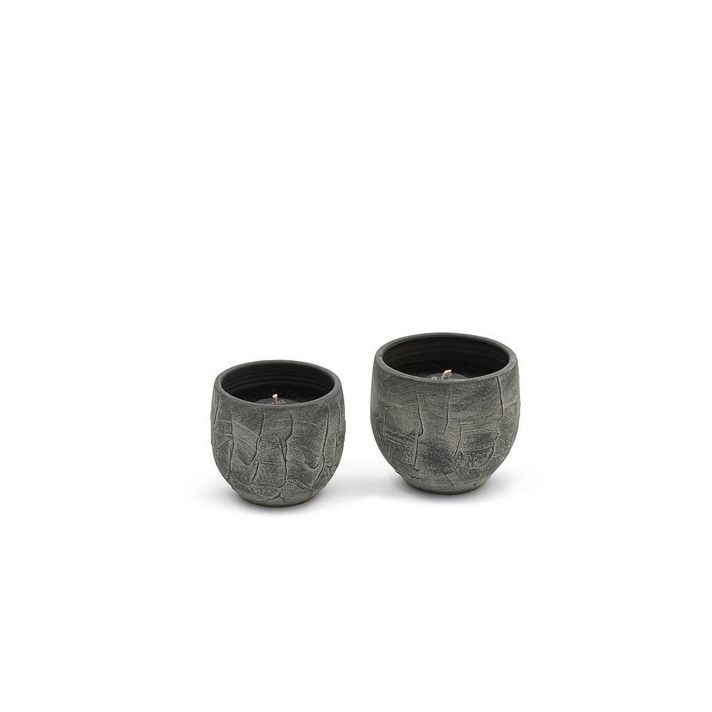 Outdoor candle rounded everest grey - Ø20 x 17 - ext.1 - p 4