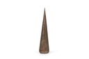 Big X-mas Tree mineral textured - metal - rustic gold - Ø12,5x57cm - p 2