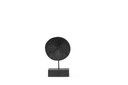 Ornament disk - wood - black mat brushed - Ø24x37cm - p 2