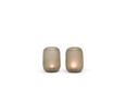 T-light holder round with cutting - light smoke - Ø9x14cm - 2/12