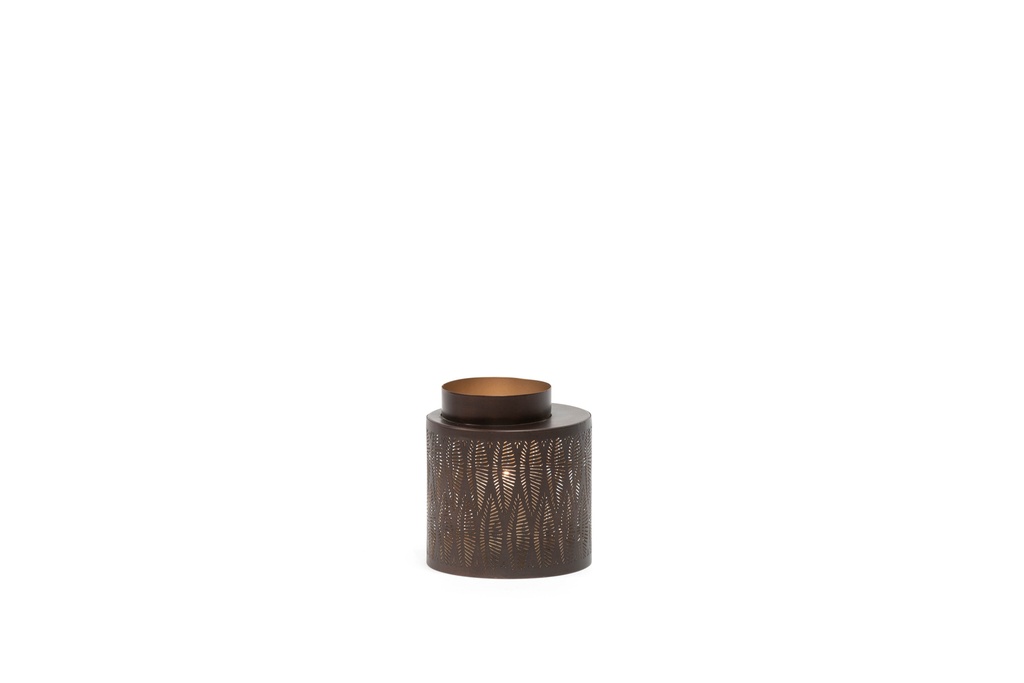 Hurricane copper antique / gold - small - Ø13x13,5 - 4/12