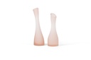 MOUTHBLOWN ORGANIC SOLIFLOWER MATT Ø7,5cm X 19cm - 6/18- SMALL - SALMON