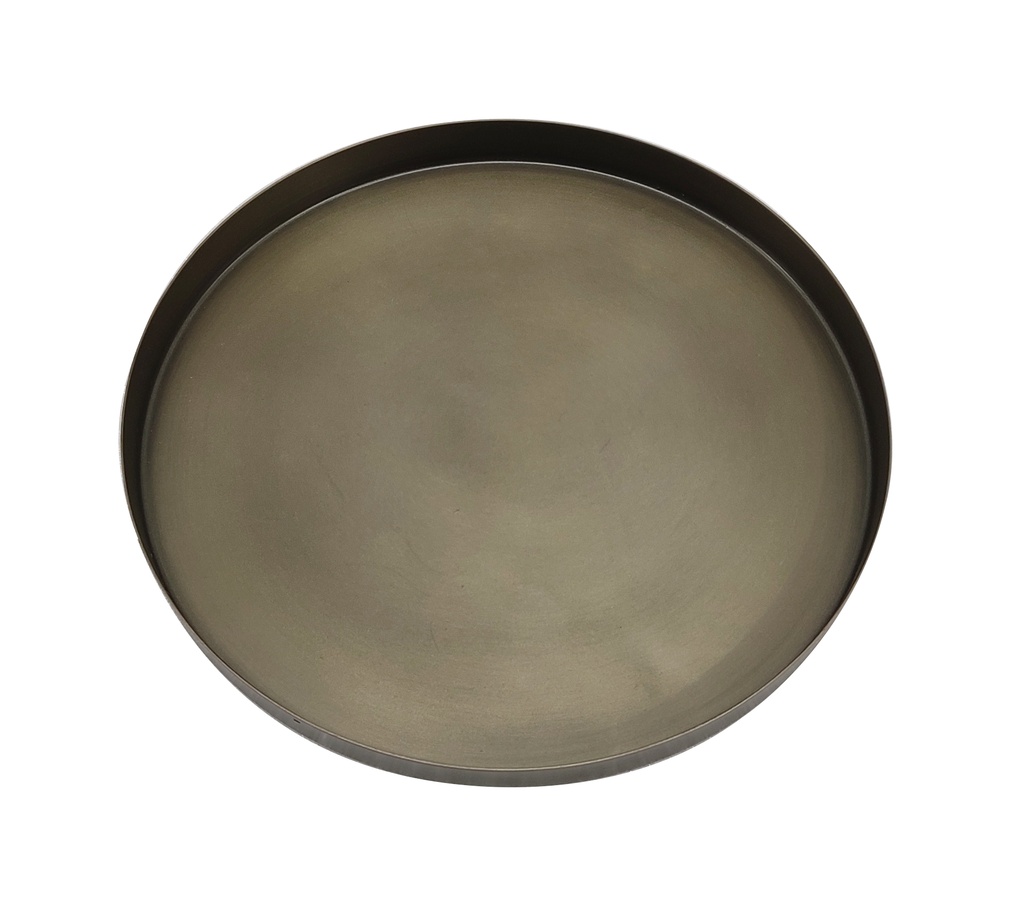 Candleplate for Ø19 - nickle antique - Ø20x1,5cm - p 2/24