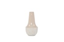 Vase lower texture upper enamel beige medium - Ø26x50cm - p 1/4