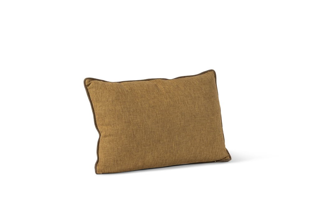Cushion cotton linnen ochre with filler - 60 x 40cm - p 1 /10