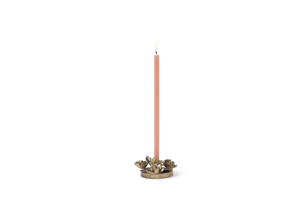Fine taperholder silver - Ø11 x 4.5 cm - p 6/48