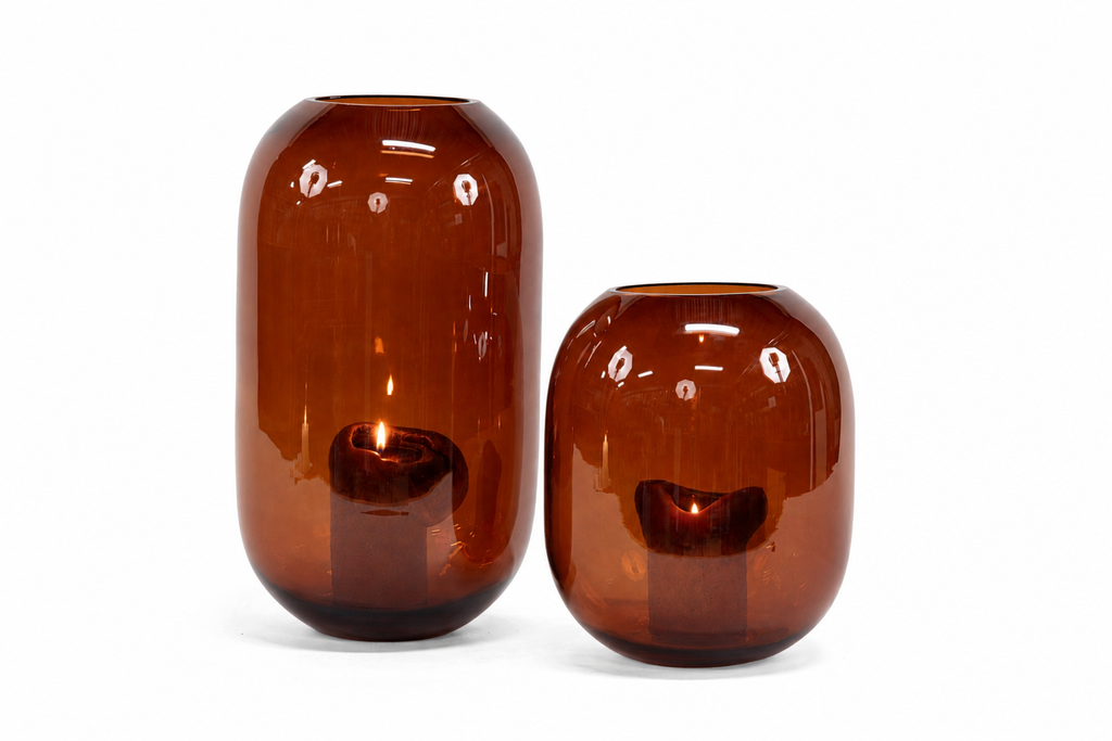 Cocoon vase large - brown - Ø27 x 48 cm - p 1
